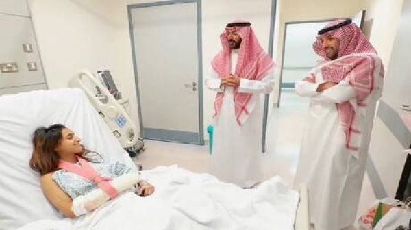 إصابة لاعبة سعودية جراء الهجمات الحوثية صورة