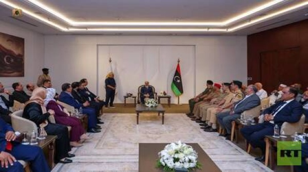 ليبيا ماذا قال المشير حفتر لـ64 نائبا في بنغازي