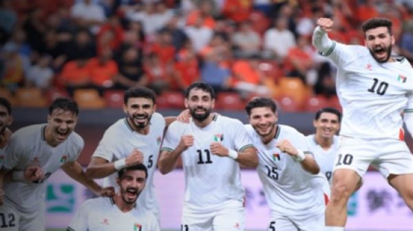 فلسطين تسحق الصين بخماسية نظيفة استعدادا لكأس آسيا