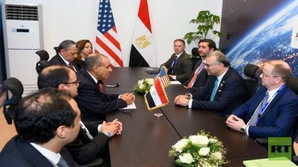 مصر وأمريكا تبحثان تطورات ليبيا ودفع العملية السياسية مصر وأمريكا تبحثان تطورات ليبيا ودفع العملية السياسية