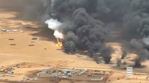 الحوثيون ينشرون مشاهد توثق استهداف تحشيدات سعودية على عدة جبهات