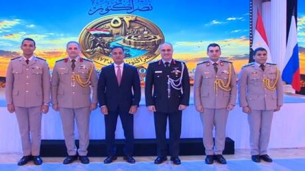 احتفال مصري في روسيا بالذكرى الـ53 لانتصارات أكتوبر