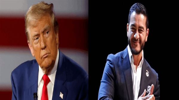 بعد فوزه بانتخابات ميشيغان ترامب يهاجم عبد الرحمن السيد بعد فوزه بانتخابات ميشيغان ترامب يهاجم عبد الرحمن السيد