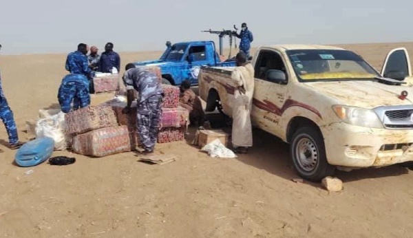 توقيف عصابة تهريب في ولاية نهر النيل توقيف عصابة تهريب في ولاية نهر النيل