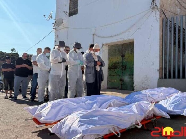 دفن 18 جثة بسبتة المحتلة دفن 18 جثة بسبتة المحتلة