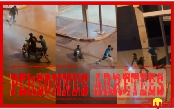 أمن وجدة يوقف شخصين ظهرا في فيديو سرقة مسلحة