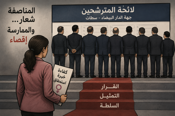 العقلية الذكورية ت سقط شعارات التحديث أحزاب الدار البيضاء سطات ت قصي النساء من واجهة التمثيل الانتخابي