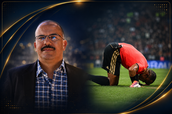 لحسن العسبي يشيد بالحكم المغربي الأصل إسماعيل الفتح بعد إدارته مباراة إنجلترا والأرجنتين