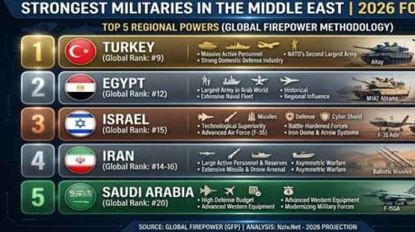 تصنيف عسكري جديد يثير قلق إسرائيل أين تتفوق مصر تصنيف عسكري جديد يثير قلق إسرائيل أين تتفوق مصر