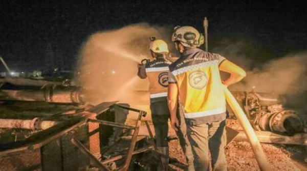 وزير الطاقة السوري يعلن السيطرة على حريق محطة تشرين الحرارية وزير الطاقة السوري يعلن السيطرة على حريق محطة تشرين الحرارية
