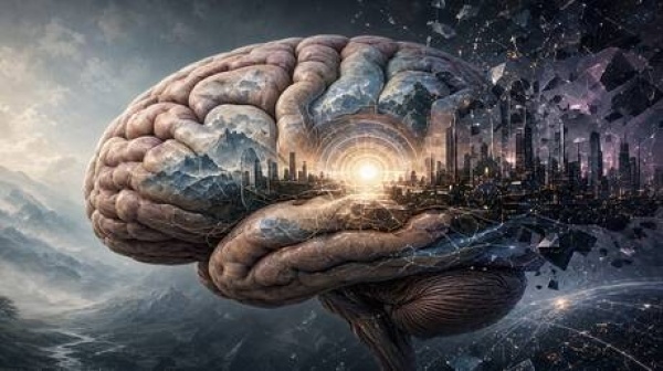 الدماغ قد يتنقل بين نسختين من الواقع 15 مرة في الثانية الدماغ قد يتنقل بين نسختين من الواقع 15 مرة في الثانية
