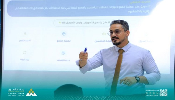 انطلاق دورة أساسيات ريادة الأعمال ببنك الشمول لتمكين سيدات الأعمال انطلاق دورة أساسيات ريادة الأعمال ببنك الشمول لتمكين سيدات الأعمال
