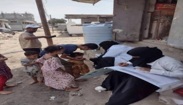 انطلاق حملة تحصين ضد الحصبة بمديرية الشيخ عثمان انطلاق حملة تحصين ضد الحصبة بمديرية الشيخ عثمان