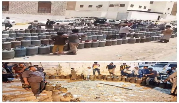عدن ولحج تختنقان طوابير الغاز تشل الحياة وأسعار البترول تفجر أزمة المواصلات عدن ولحج تختنقان طوابير الغاز تشل الحياة وأسعار البترول تفجر أزمة المواصلات