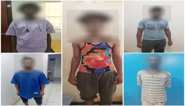 عدن عصابة متورطة في سرقة كابلات نحاسية في قبضة شرطة المنصورة