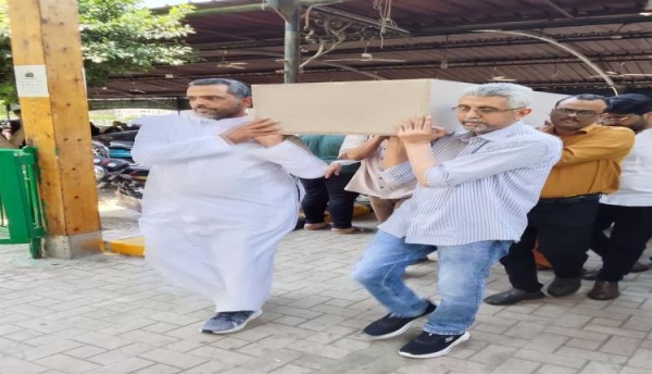 تشييع جثمان اللواء ركن محمد سعيد بن بريك في مصر تشييع جثمان اللواء ركن محمد سعيد بن بريك في مصر