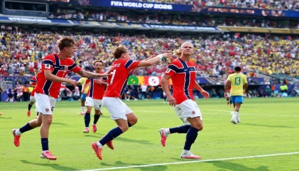 هالاند يطرد البرازيل خارج المونديال ويحمل النرويج إلى ربع النهائي هالاند يطرد البرازيل خارج المونديال ويحمل النرويج إلى ربع النهائي