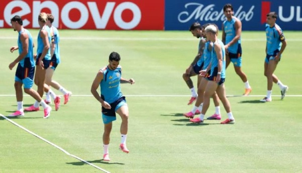ثنائي إسبانيا يغيب عن المران هل يغيب أمام بلجيكا ثنائي إسبانيا يغيب عن المران هل يغيب أمام بلجيكا