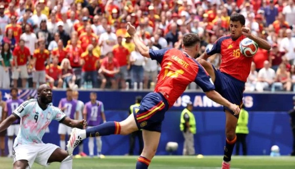 القانون يجيب هل ظ لمت بلجيكا أمام إسبانيا في لقطة يد رودري القانون يجيب هل ظ لمت بلجيكا أمام إسبانيا في لقطة يد رودري