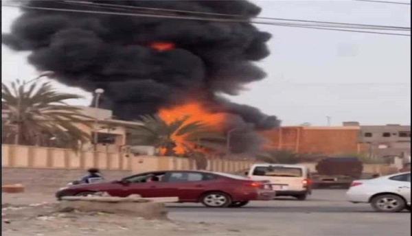 تفاصيل الحريق مصنع الفلين في مديرية المنصورة