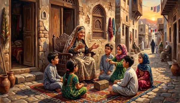 الم حزاي ة سحر الحكايات العدنية القديمة الم حزاي ة سحر الحكايات العدنية القديمة