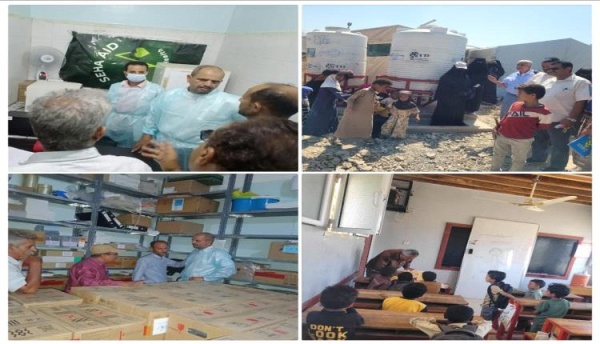 الكوليرا تستنفر صحة الضالع نزول ميداني واسع لمخيمات النازحين ومراكز العزل