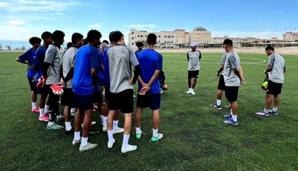 منتخب الناشئين يضع اللمسات الأخيرة لمواجهة الإمارات في نصف نهائي غرب آسيا