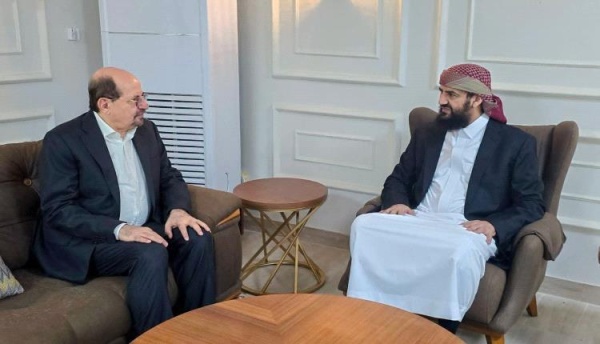 المحر مي والزنداني يناقشان التحديات الراهنة وأولويات العمل الحكومي في عدن المحر مي والزنداني يناقشان التحديات الراهنة وأولويات العمل الحكومي في عدن