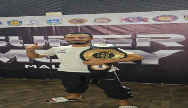البطل اليمني ناصر العاقل يتوج بكأس السوبر الماليزية للمواي تاي في تايلاند ويحرز حزام شرق آسيا للمرة الثانية
