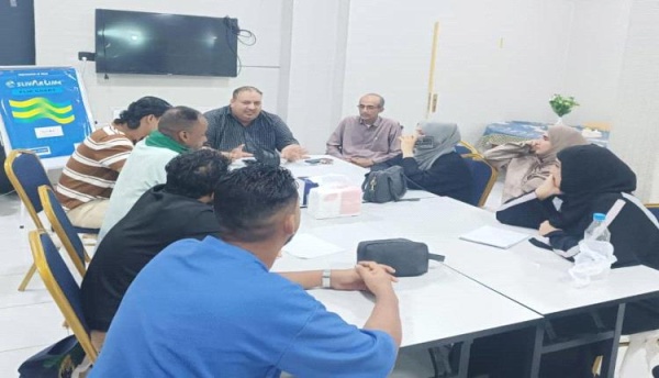 تحالف كلنا أمن عدن يعقد اجتماع ا موسع ا لمناقشة الخطة الميدانية والتدابير الاحترازية تحالف كلنا أمن عدن يعقد اجتماع ا موسع ا لمناقشة الخطة الميدانية والتدابير الاحترازية