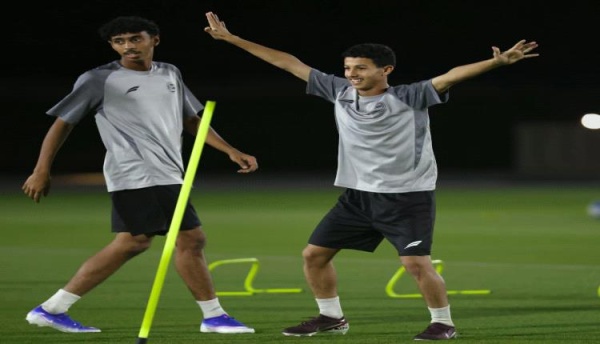 منتخب الناشئين يخوض حصة تدريبية استعدادا لمواجهة العراق في كأس الخليج منتخب الناشئين يخوض حصة تدريبية استعدادا لمواجهة العراق في كأس الخليج