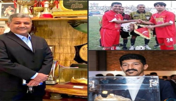 لجنة جائزة الإبداع الرياضي العربي تكرم هداف العرب وفارس الكرة شرف محفوظ لجنة جائزة الإبداع الرياضي العربي تكرم هداف العرب وفارس الكرة شرف محفوظ