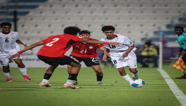 منتخب الناشئين يخسر أمام نظيره المصري في الجولة الثالثة لكأس الخليج منتخب الناشئين يخسر أمام نظيره المصري في الجولة الثالثة لكأس الخليج