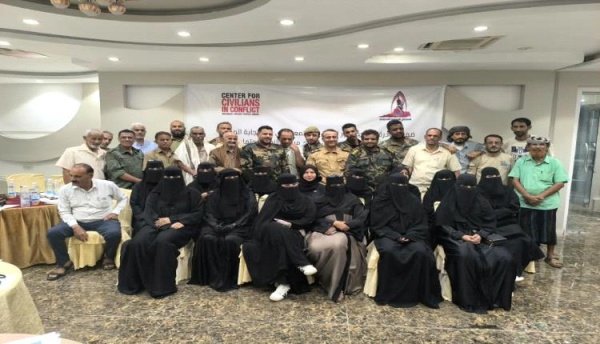 التكتل النسوي الجنوبي يعزز قدرات اللجان المجتمعية والأمن لمواجهة المخاطر