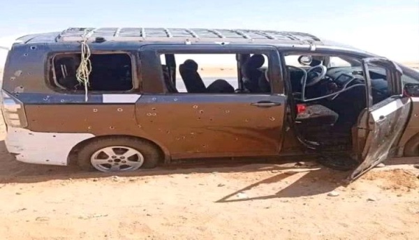 جريمة مروعة على طريق العبر مأرب إطلاق نار على باصين يخلف 5 قتلى و7 جرحى بينهم نساء