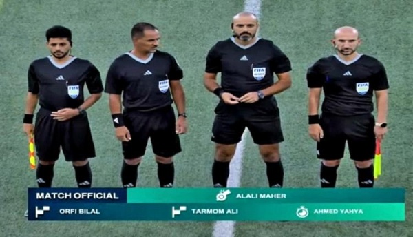 طرموم يتألق في موقعة الإمارات وع مان حضور شبواني ي شرف التحكيم اليمني في غرب آسيا