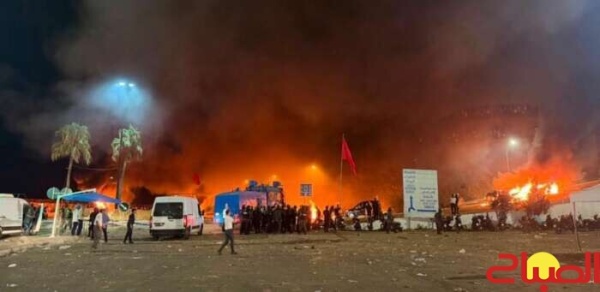 سبتة استنفار متواصل بعد أعمال شغب دامية سبتة استنفار متواصل بعد أعمال شغب دامية