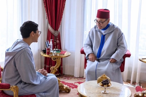 الملك محمد السادس يستقبل المنصوري ويطلع على تقدم مشاورات تشكيل الحكومة الملك محمد السادس يستقبل المنصوري ويطلع على تقدم مشاورات تشكيل الحكومة