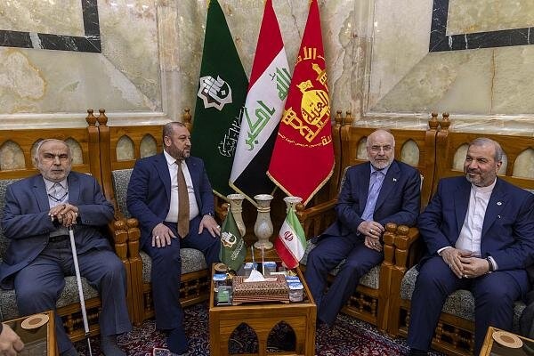 قاليباف من كربلاء المقدسة كنا مع العراقيين إخوة وأصدقاء في أصعب الظروف