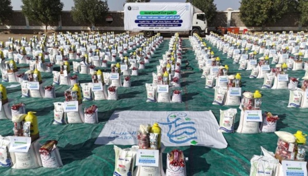 بدعم كريم من جمعية بصائر الخيرية الكويتية مؤسسة كافل تنفذ مشروع السلل الغذائية لـ500 أسرة في مأرب بدعم كريم من جمعية بصائر الخيرية الكويتية مؤسسة كافل تنفذ مشروع السلل الغذائية لـ500 أسرة في مأرب
