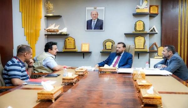 وزير الدولة يبحث مع الـ unops الاحتياجات التنموية والخدمية للعاصمة المؤقتة عدن وزير الدولة يبحث مع الـ unops الاحتياجات التنموية والخدمية للعاصمة المؤقتة عدن
