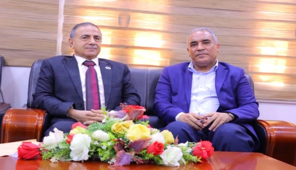 وزير التربية والتعليم ورئيس جامعة عدن يبحثان تعزيز التعاون المشترك وزير التربية والتعليم ورئيس جامعة عدن يبحثان تعزيز التعاون المشترك
