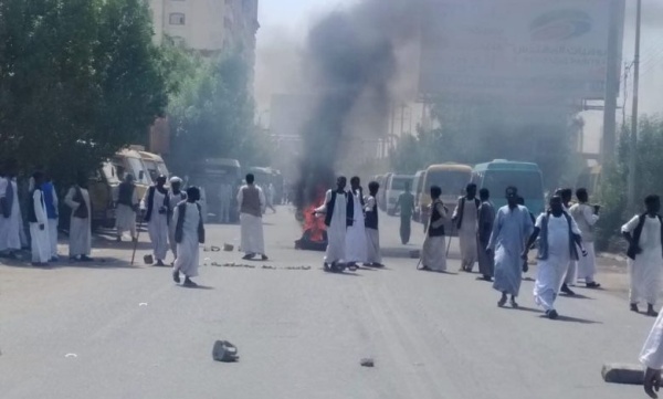 إحتجاجات وإغلاق للطرق في بورتسودان