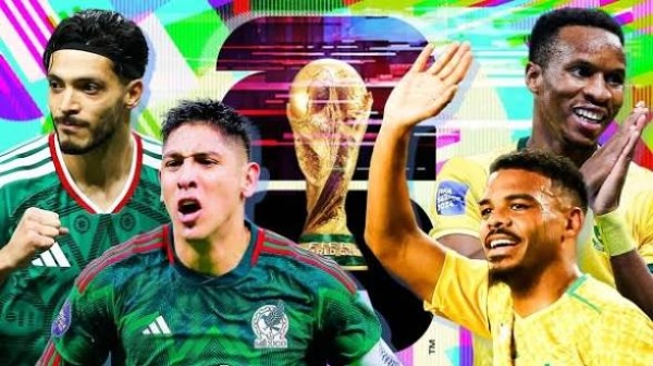 رسميا المكسيك وجنوب أفريقيا الى دور 32 في كأس العالم