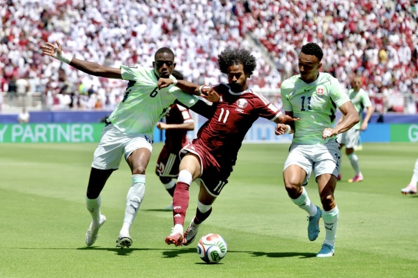 العنابي يخطف تعادلا ثمينا أمام نظيره السويسري بهدف لمثله في مستهل مشواره بمونديال 2026 العنابي يخطف تعادلا ثمينا أمام نظيره السويسري بهدف لمثله في مستهل مشواره بمونديال 2026