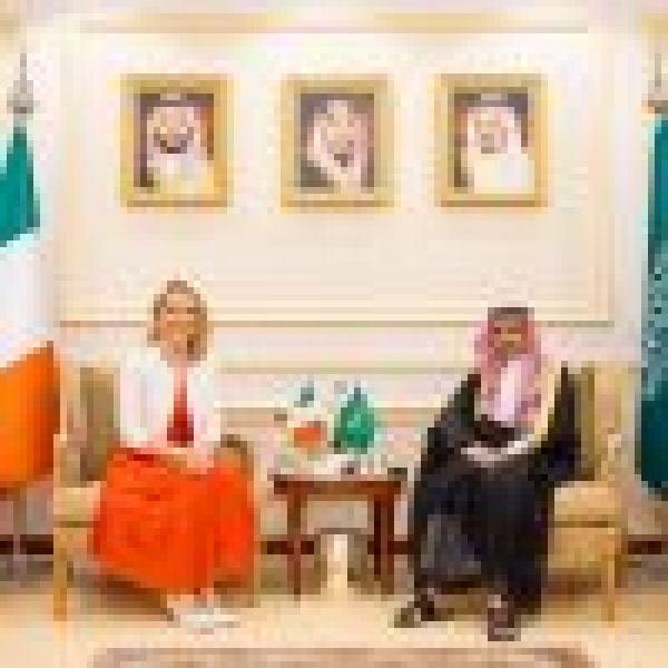 وزير الخارجية يلتقي وزيرة الخارجية والتجارة والدفاع الأيرلندية وزير الخارجية يلتقي وزيرة الخارجية والتجارة والدفاع الأيرلندية