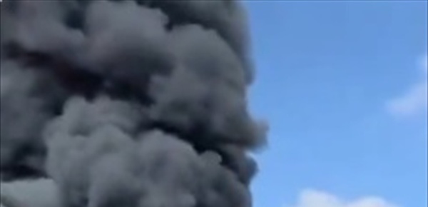 حريق كبير شاهدوا بالفيديو ما حصل اليوم في إسرائيل