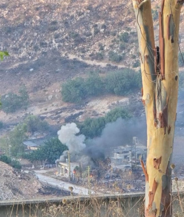 لبنان 24 الجيش الإسرائيلي قام بإحراق محطة المياه في وادي السلوقي لبنان 24 الجيش الإسرائيلي قام بإحراق محطة المياه في وادي السلوقي