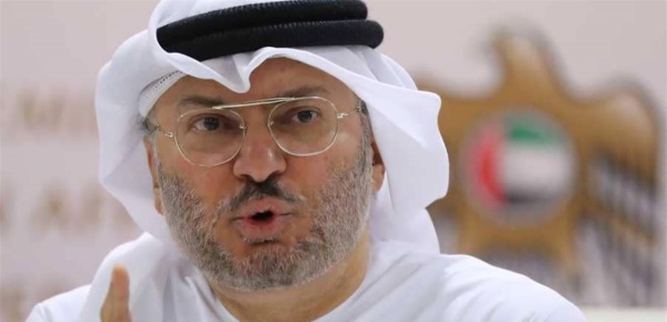 قرقاش سنصون حقوقنا في استخدام مضيق هرمز وفقا للقانون الدولي