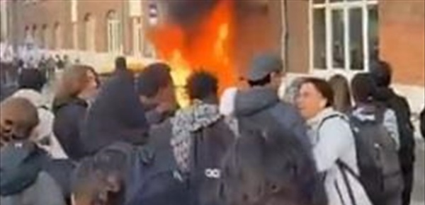 تجد د الإحتجاجات الطلابية في فرنسا والشرطة ت طلق الغاز المسيل للدموع